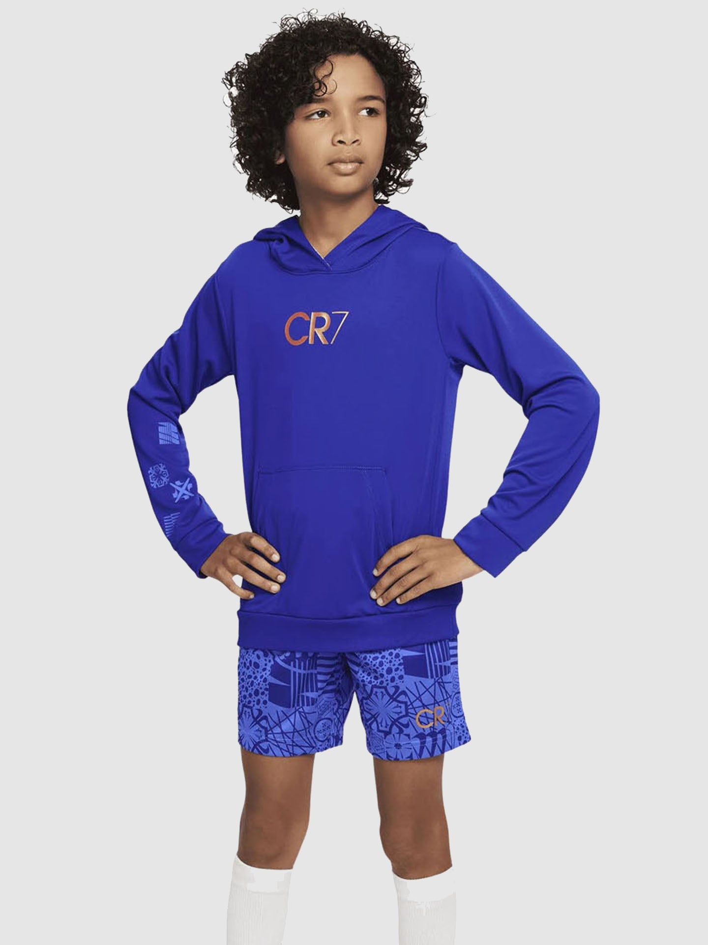 CR7 BIG KIDS' SOCCER HOODIE