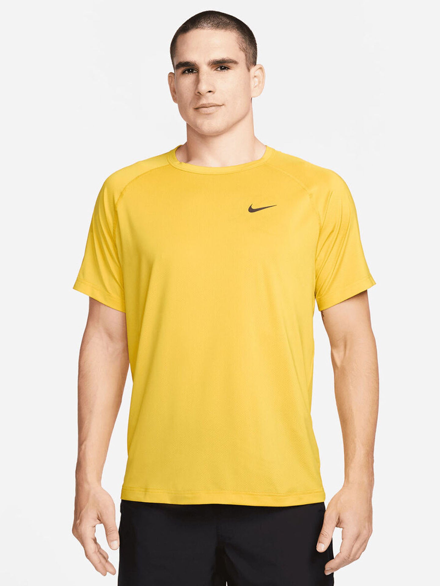 NIKE READY MEN'S DRI-FIT SHORT-SLEE