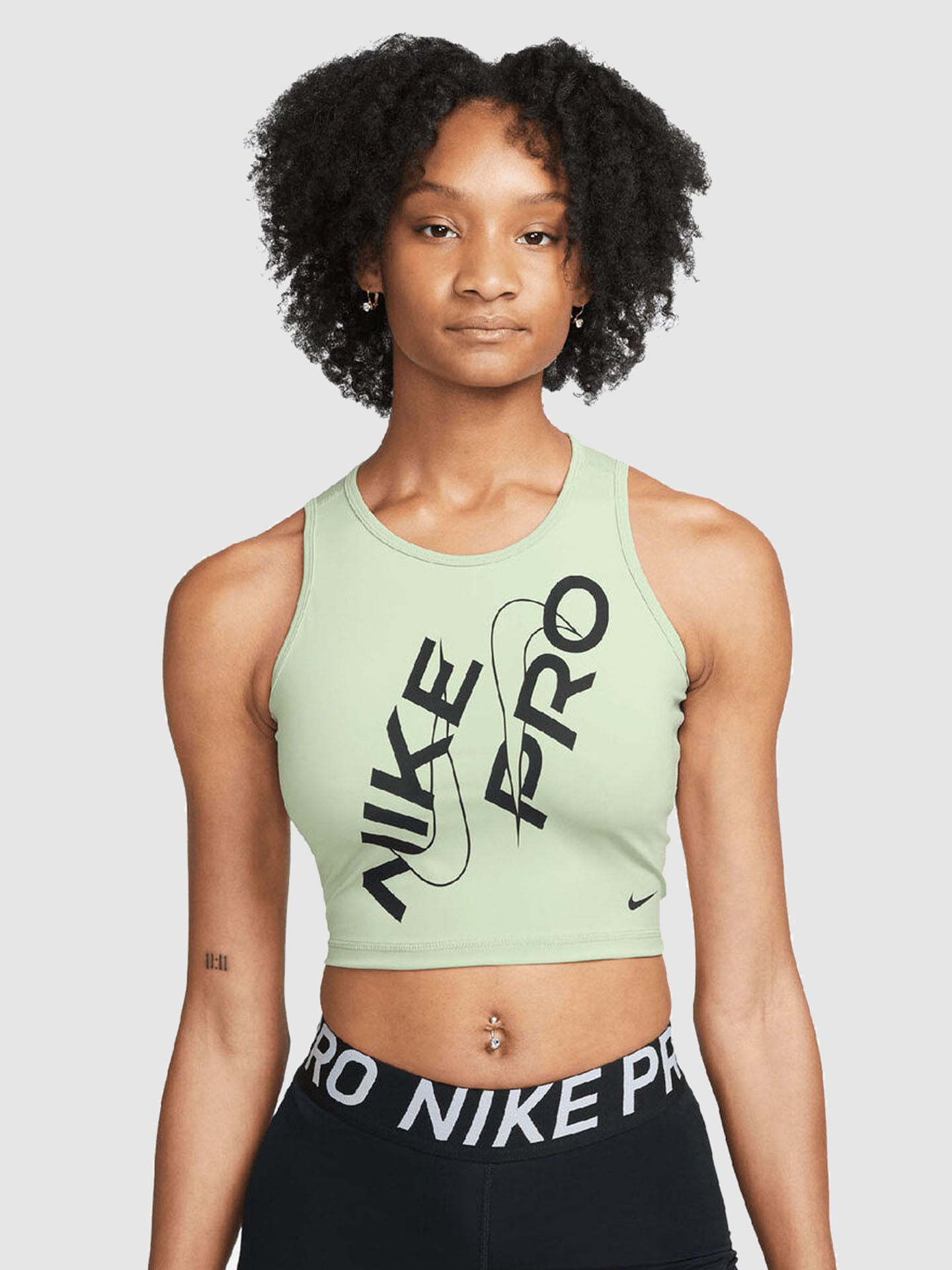 NIKE PRO DRI-FIT WOMEN'S CROPPED TA