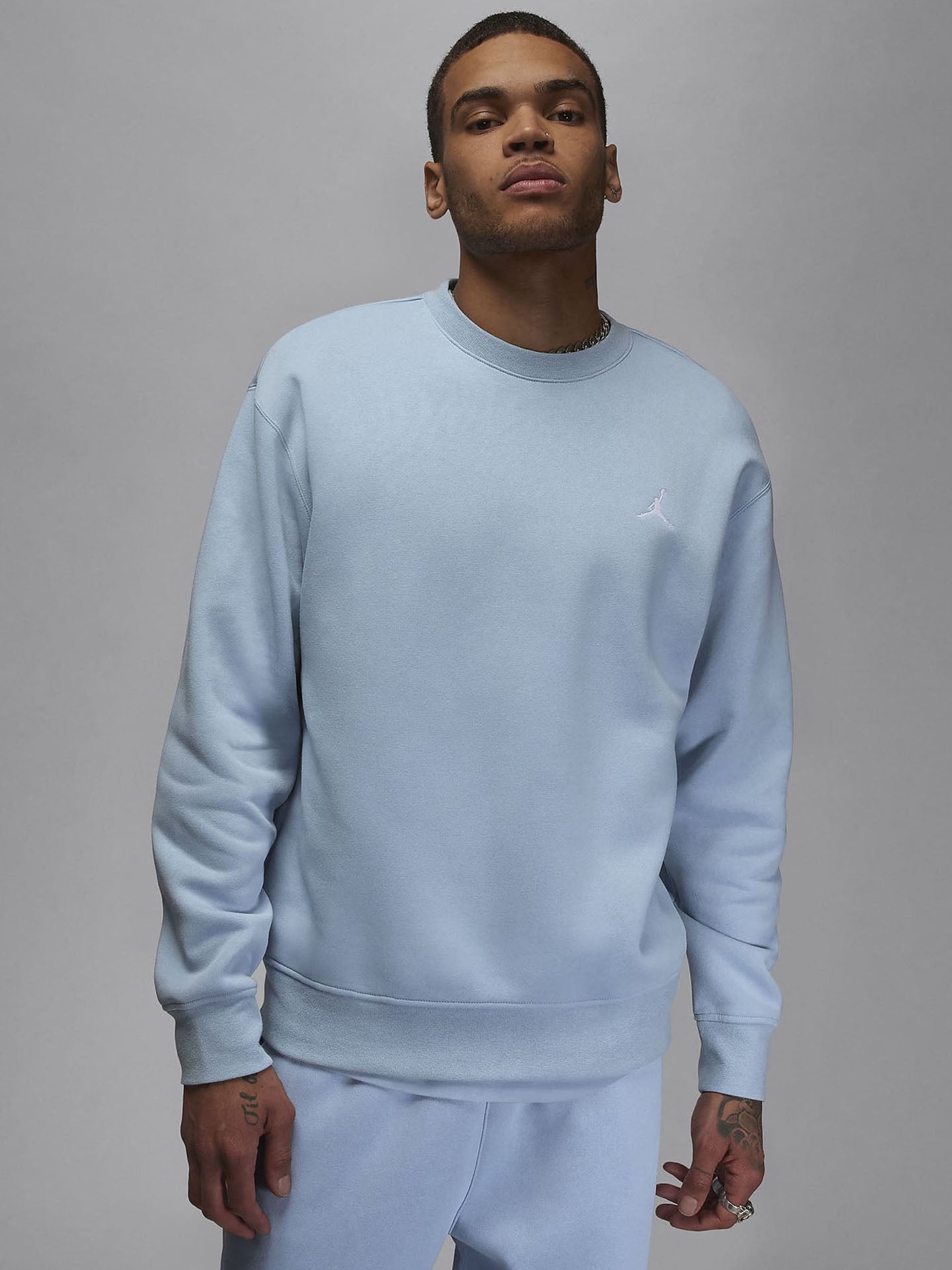 JORDAN ESSENTIALS MEN'S FLEECE CREW