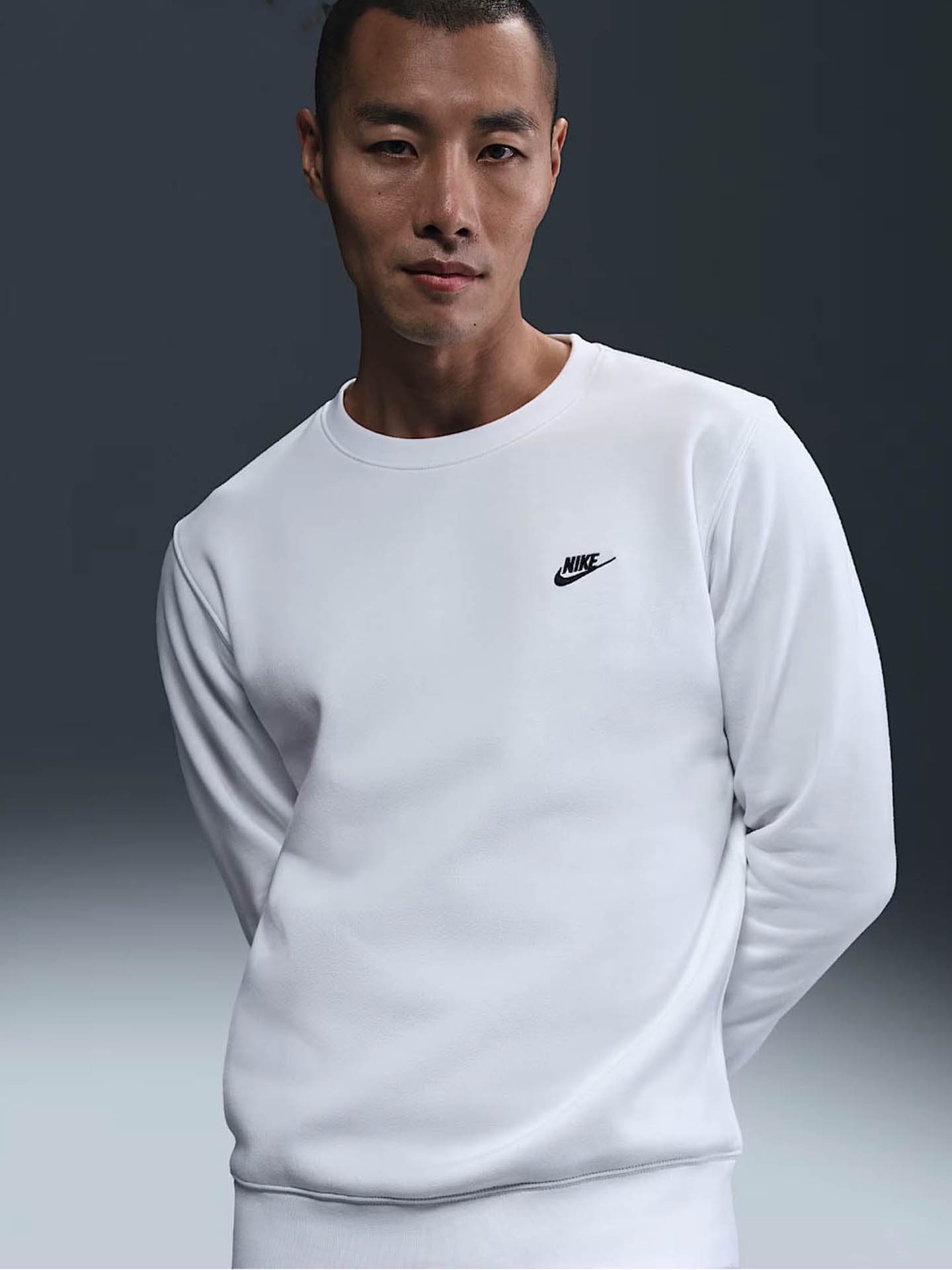 NIKE CLUB MEN'S FLEECE CREW