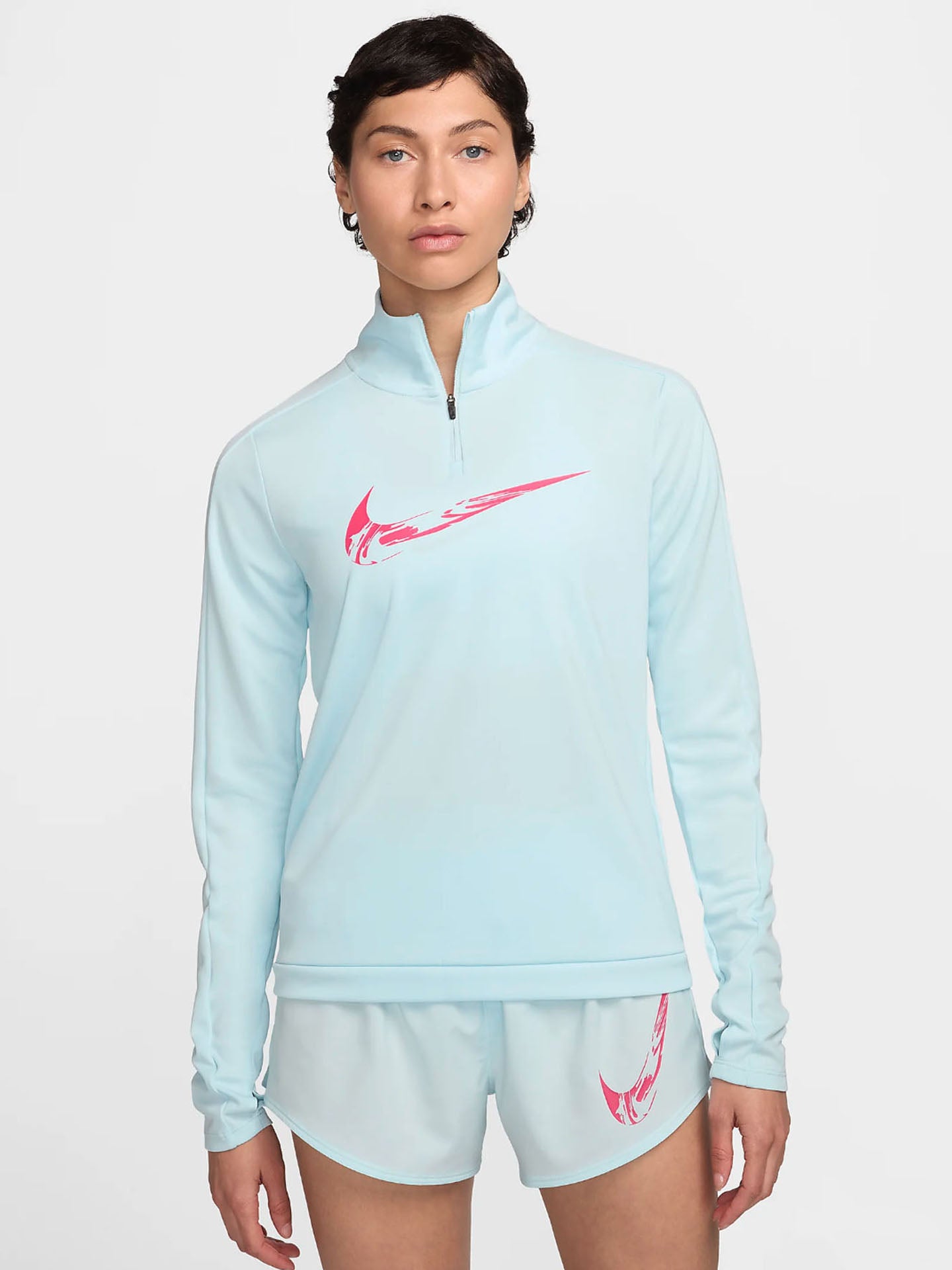 NIKE SWOOSH WOMEN'S RUNNING 1/2-ZIP