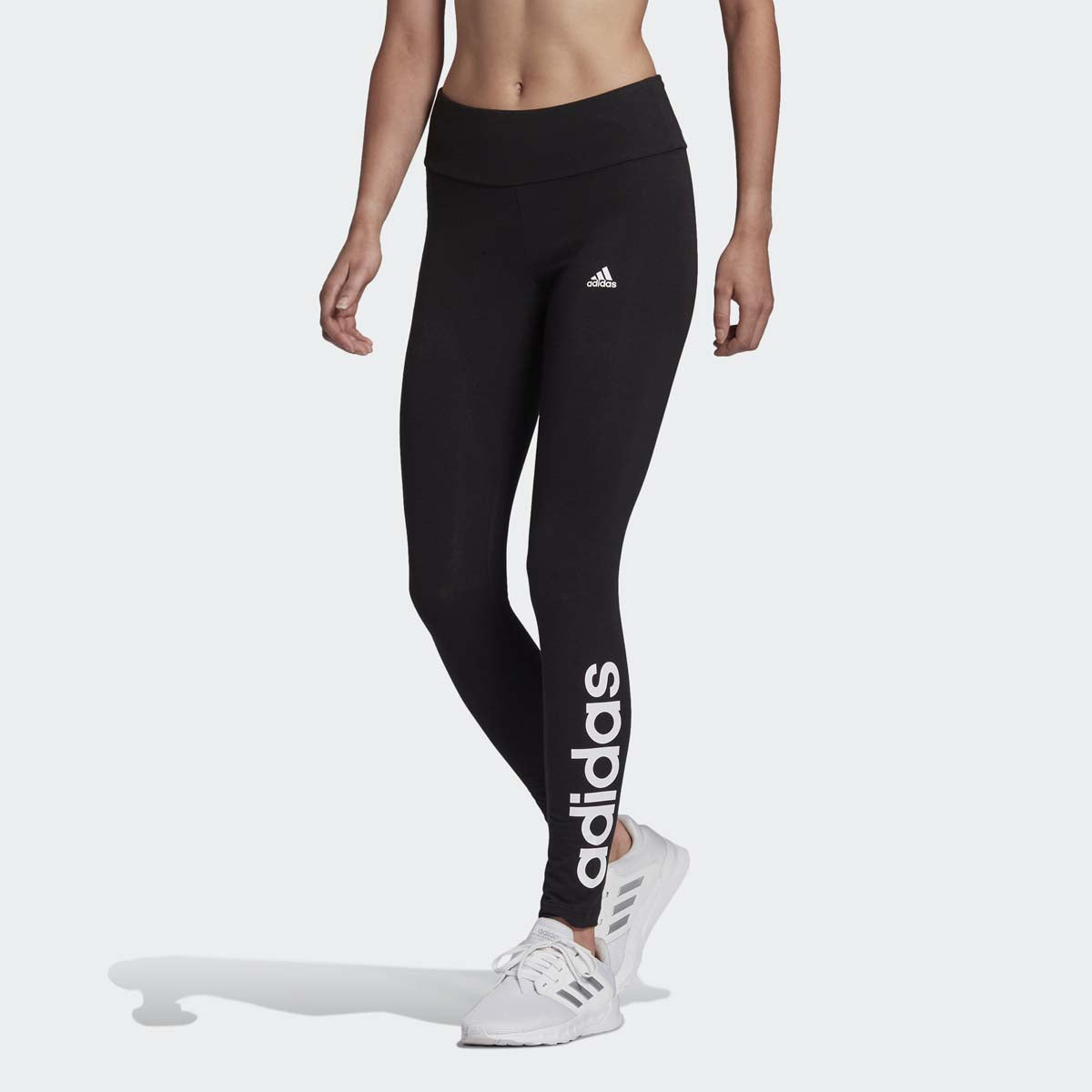 LEGGINGS ESSENTIALS HIGH-WAISTED LOGO