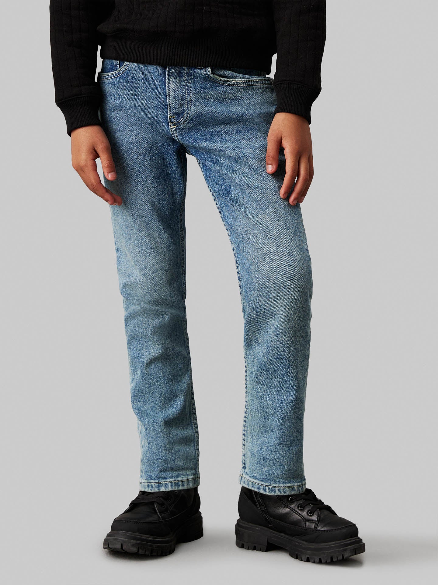 JEANS DAD MINIMAL GREEN