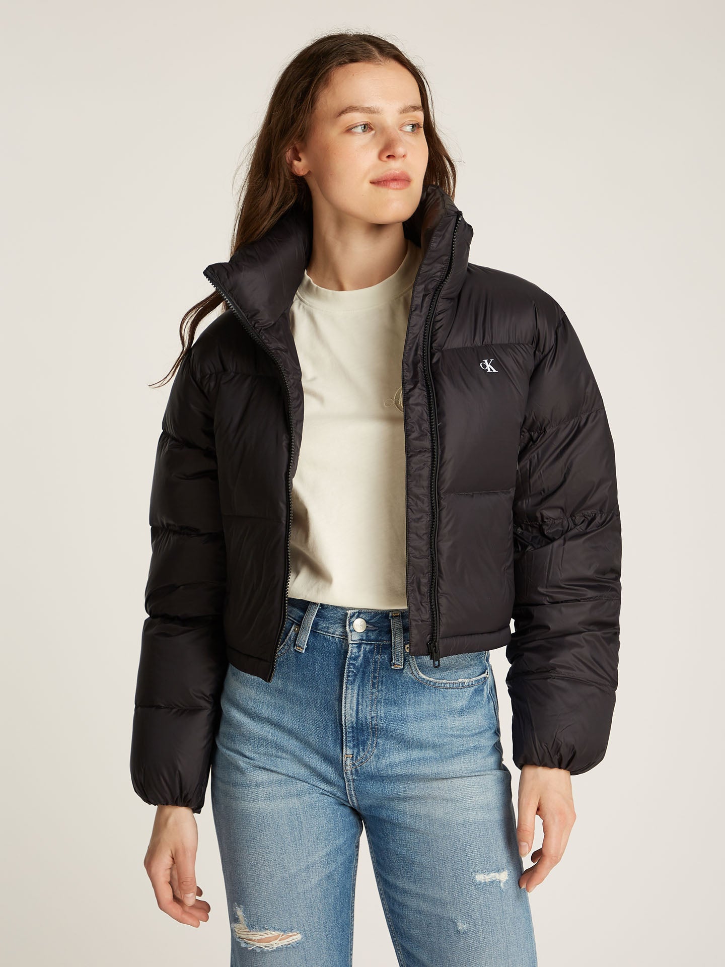 DOWN CROPPED PUFFER