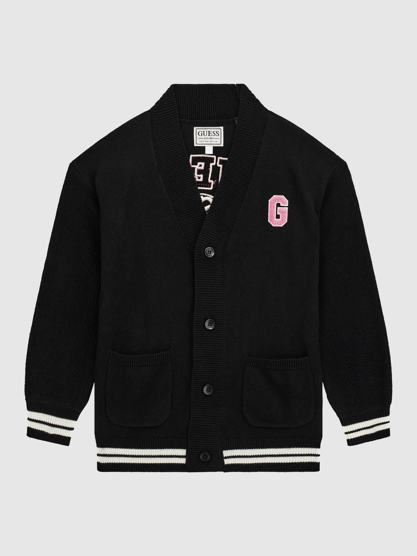 CARDIGAN LOGO RICAMO