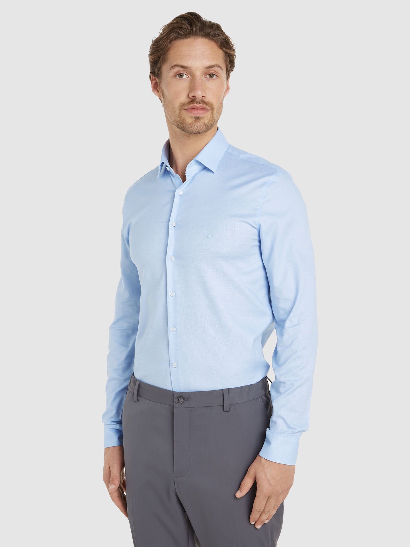 CAMICIA BASICA SLIM FIT OPERATA