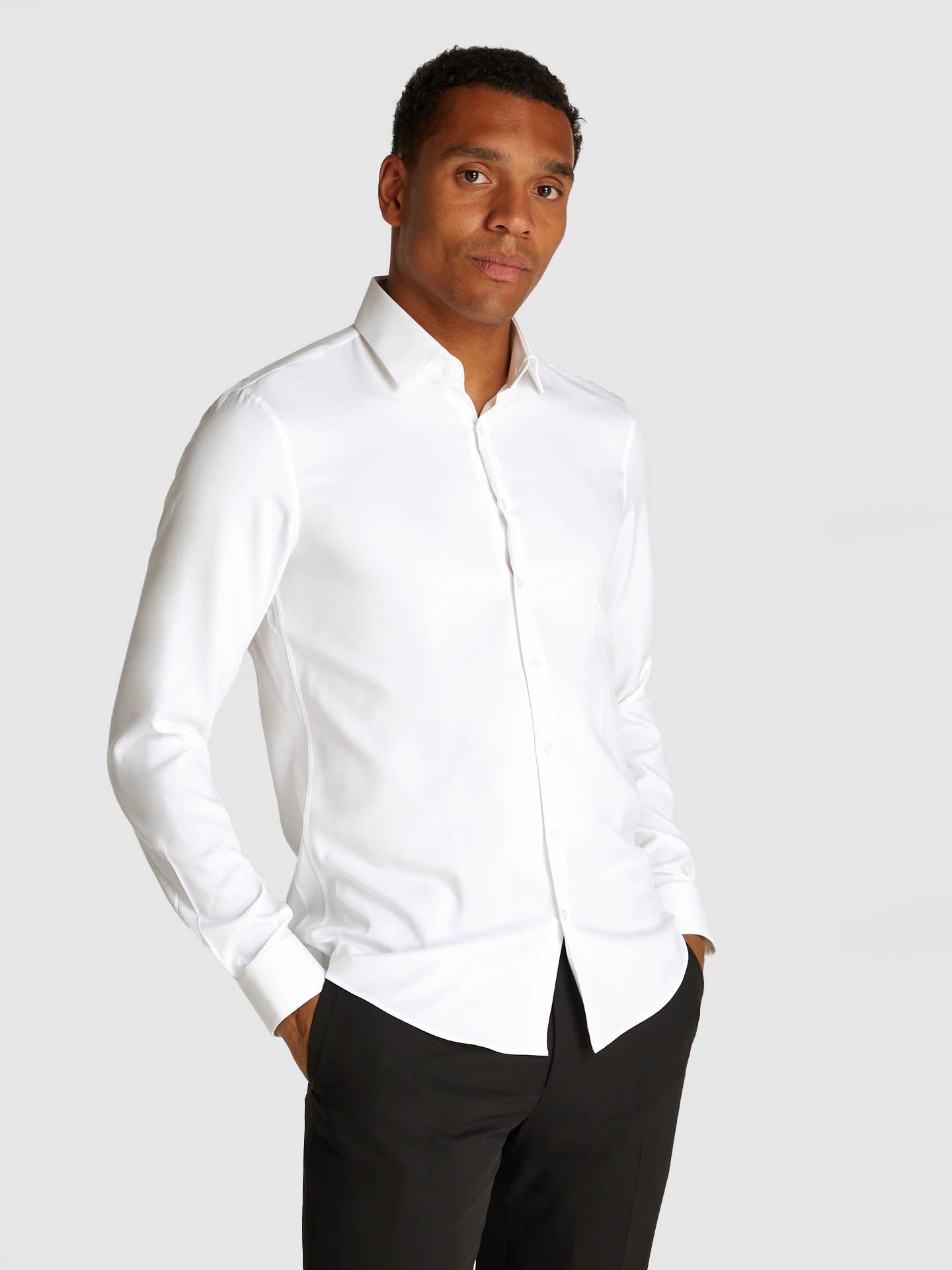 CAMICIA TESSUTO TECNICO SLIM FIT