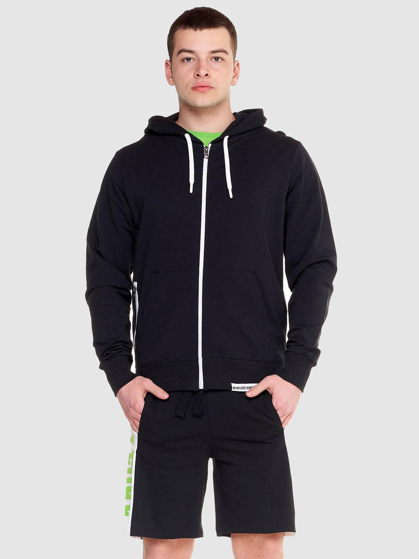 MAN HOODY FULL ZIP