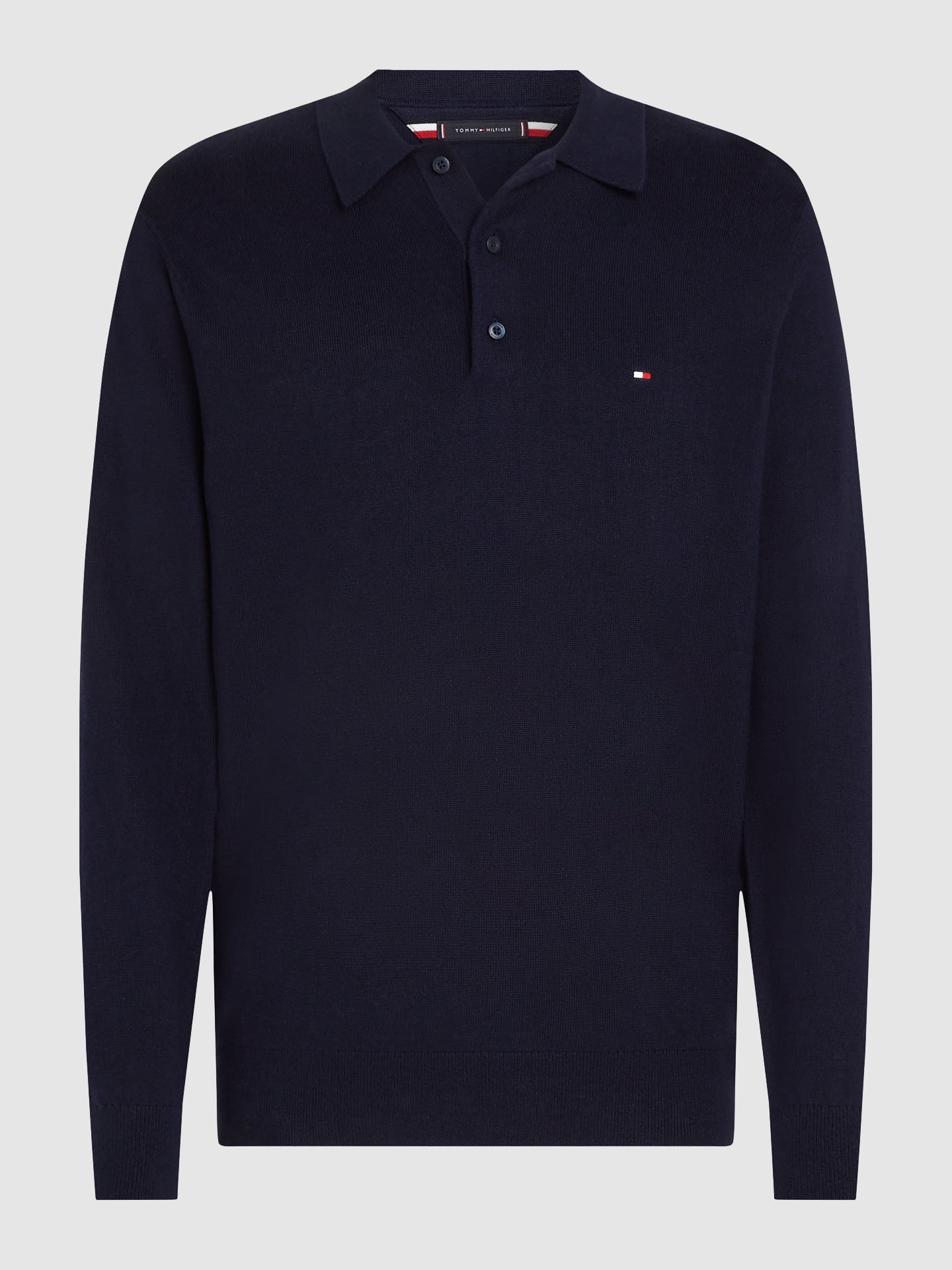 Polo tommy hilfiger manica lunga online