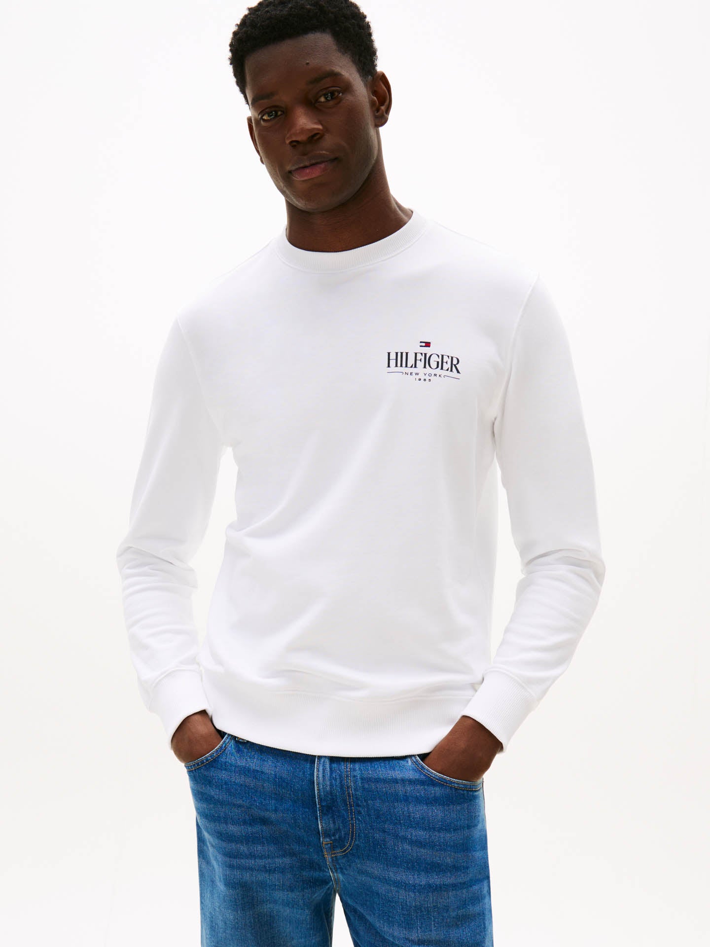FELPA GIROCOLLO LOGO STACKED