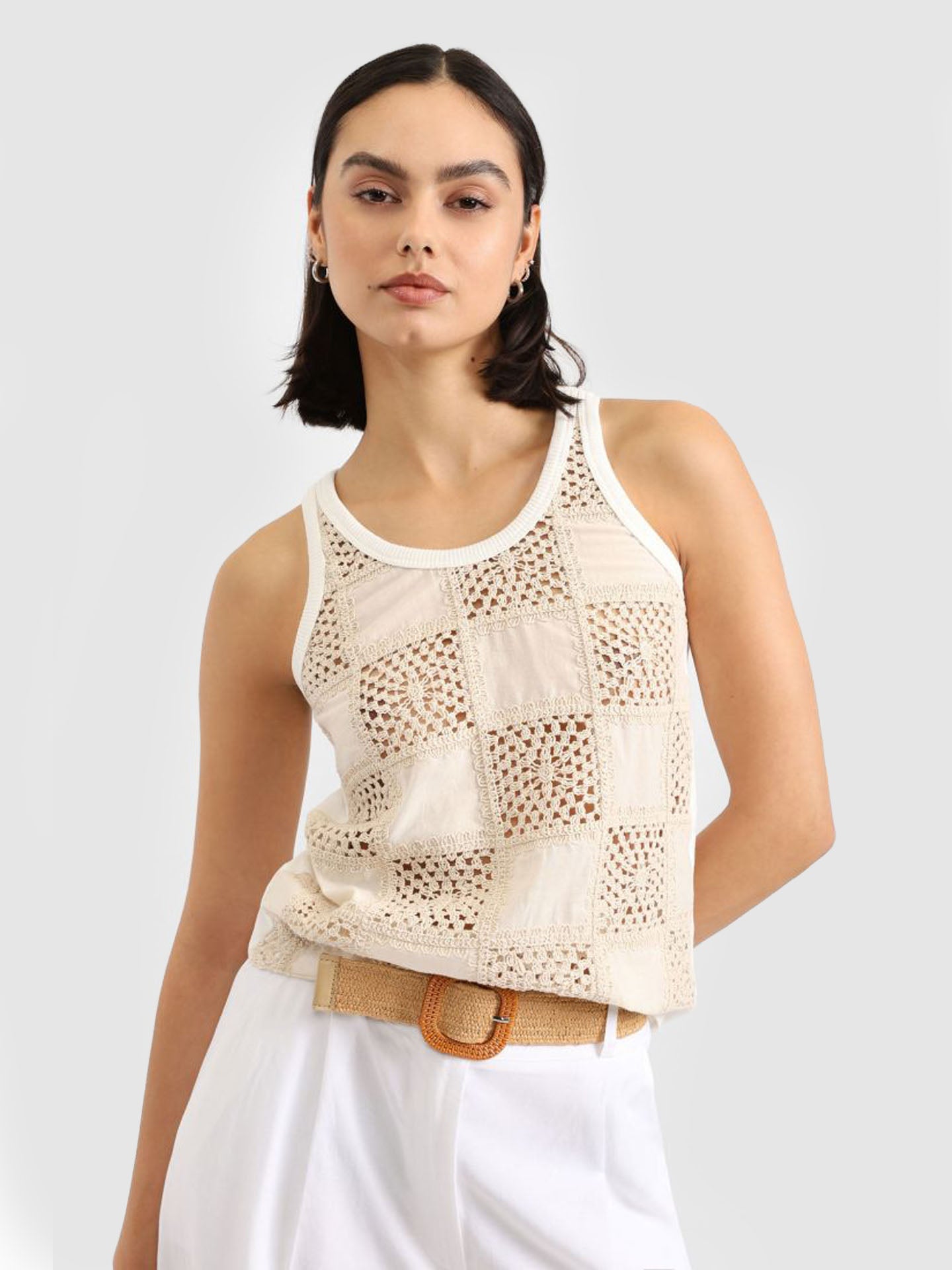 TOP INSERTI CROCHET