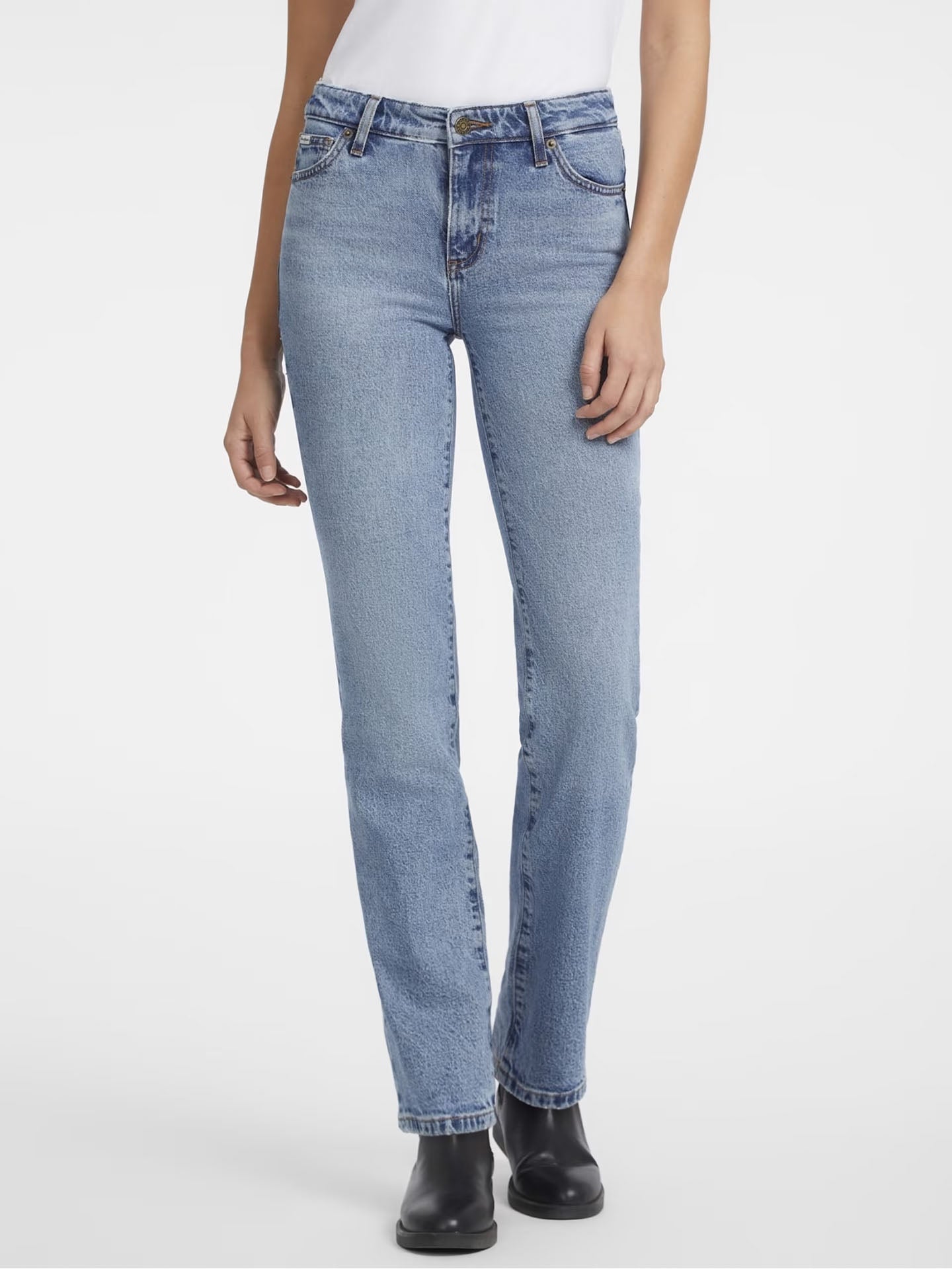 JEANS G08 MID RISE STRAIGHT