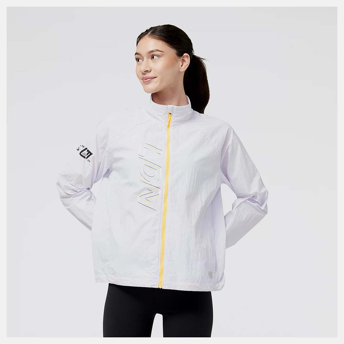 PRINTED IMPACT RUN LIGHT PACK JACKET W