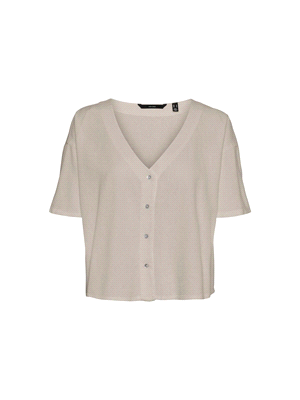 MODA DONNA Camicie & T-shirt Basic Kelrebec Camicia sconto 76% Bianco XL 