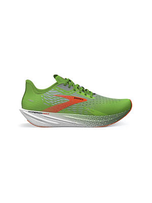La Brooks HYPERION MAX è una scarpa progettata per chi cerca reattività e leggerezza, ideale per allenamenti veloci e in gara, su medie e lunghe distanze. Intersuola in DNA FLASH, questa mescola prodo... 
