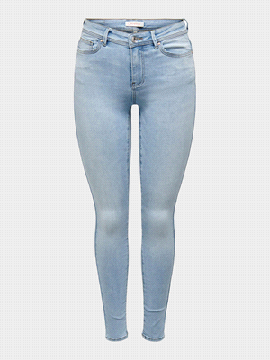 ONLY JEANS WAUW MID SKINNY JEANS DONNA Blu  ... 