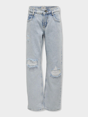 I jeans ONLY STRAIGHT presentano rotture sul davanti per esibire uno stile street disinvolto in ogni occasione. Sono realizzati al 100% in resistente denim di cotone con un design classico a 5 tasche,... 
