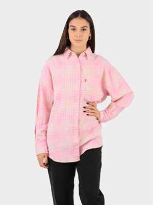 sconto 76% Zara Blusa MODA DONNA Camicie & T-shirt In pizzo Rosa S 