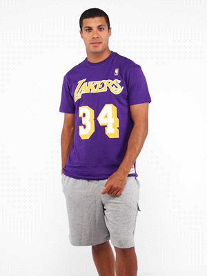 T-SHIRT LAKERS SHAQUILLE O