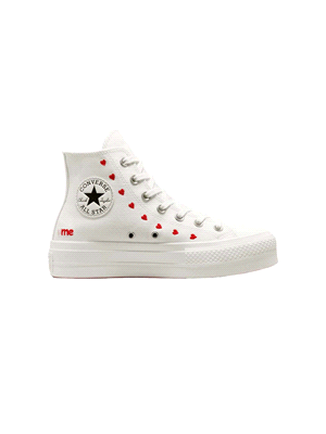 CHUCK TAYLOR ALL STAR LIFT EMBROIDERED HEARTS 