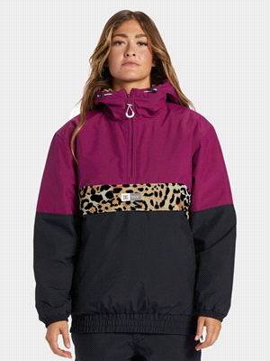 La giacca reversibile anorak DC NEXUS WMNS è una scelta originale per chi pratica snowboard e cerca un capo sostenibile. Realizzata in poliestere riciclato, la giacca ha un livello di impermeabilità d... 