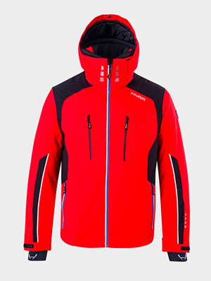 La HYRA MAYRBERG AVS 15000 è una giacca da sci con caratteristiche avanzate. Presenta un cappuccio regolabile e un