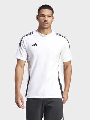 ADIDAS T-shirt Tiro 24 Sweat T-SHIRTERIA UOMO Bianco Nero ... 