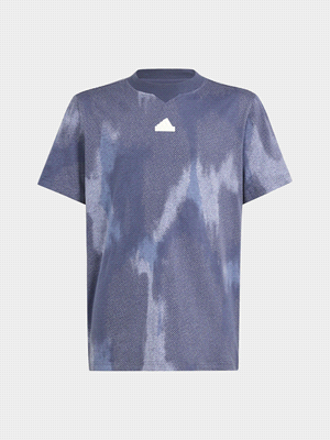 Morbida T-shirt in cotone con stampa camo allover. ADIDAS T-shirt Future Icons Allover Print Junior T-SHIRTERIA BAMBINO   ... 