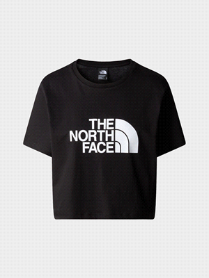THE NORTH FACE T-SHIRT EASY CROP T-SHIRTERIA DONNA Nero  ... 