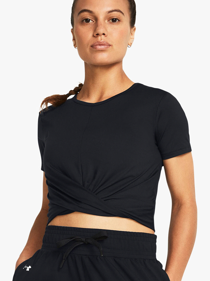 UNDER ARMOUR UA T-SHIRT M/C MOTION CROSSOVER CROP
