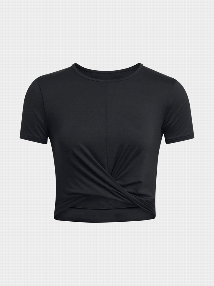 UNDER ARMOUR UA T-SHIRT M/C MOTION CROSSOVER CROP