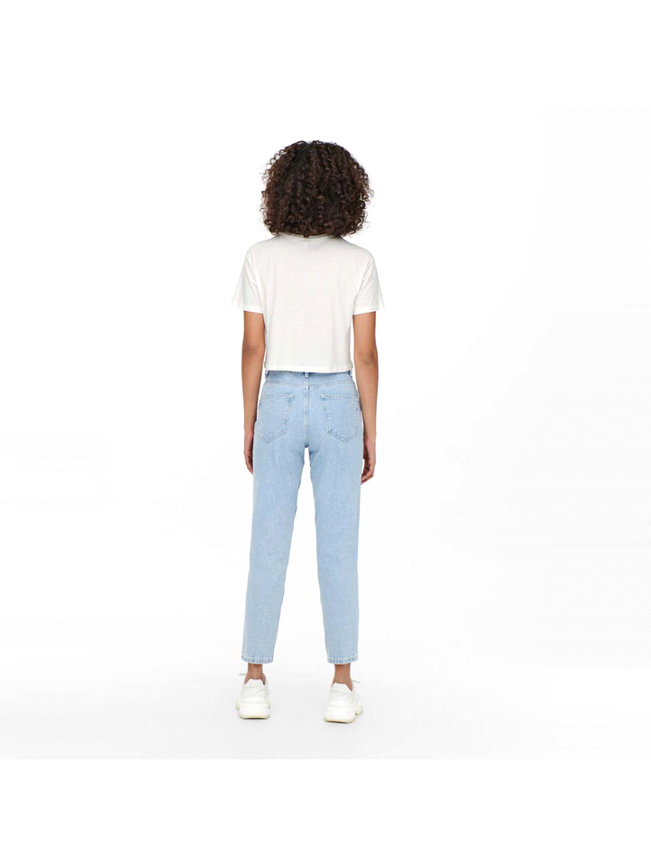 ONLY T-SHIRT WOODSTOCK CROPPED TASCHINO