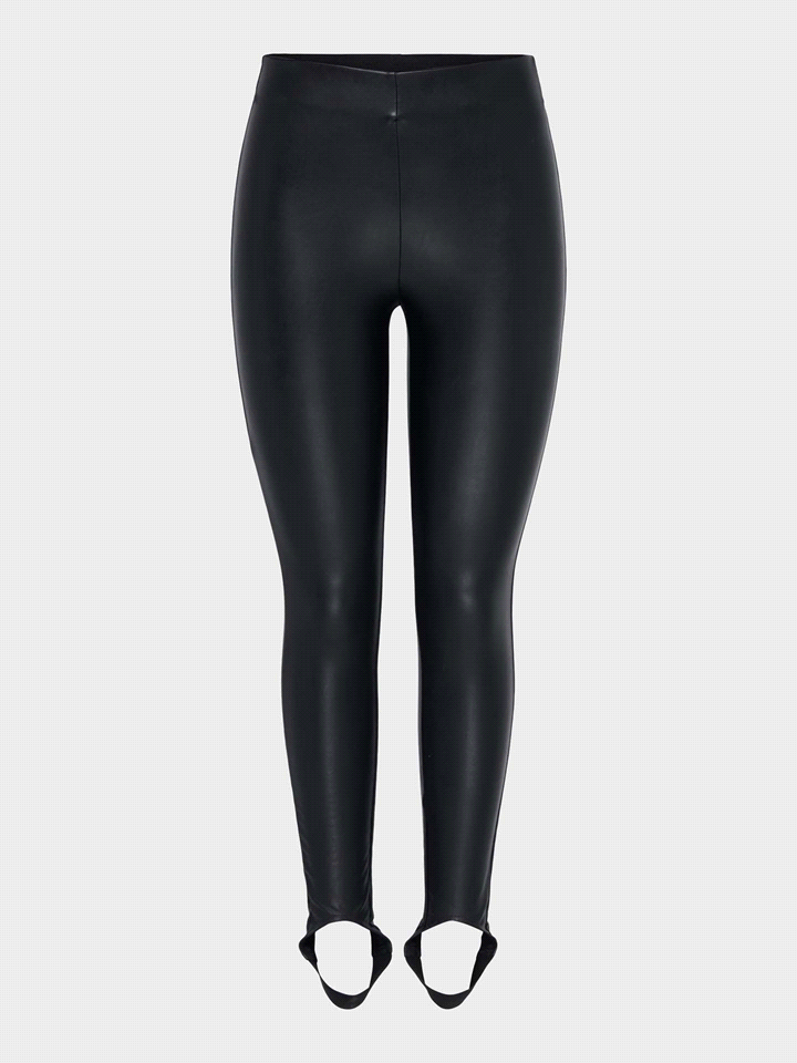 ONLY LEGGINGS LAURA STAFFA FAUX LEATHER