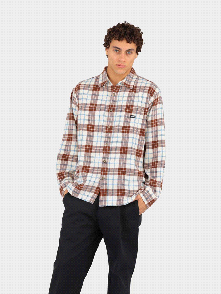 OBEY CAMICIA OVERSHIRT ARNOLD
