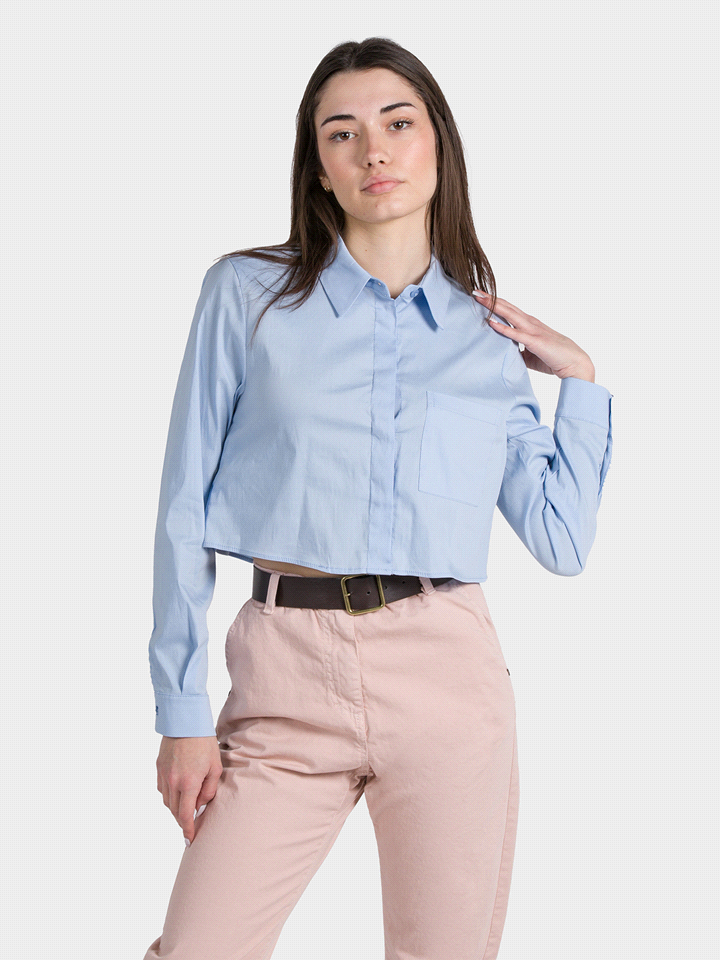 LAY CAMICIA CROPPED