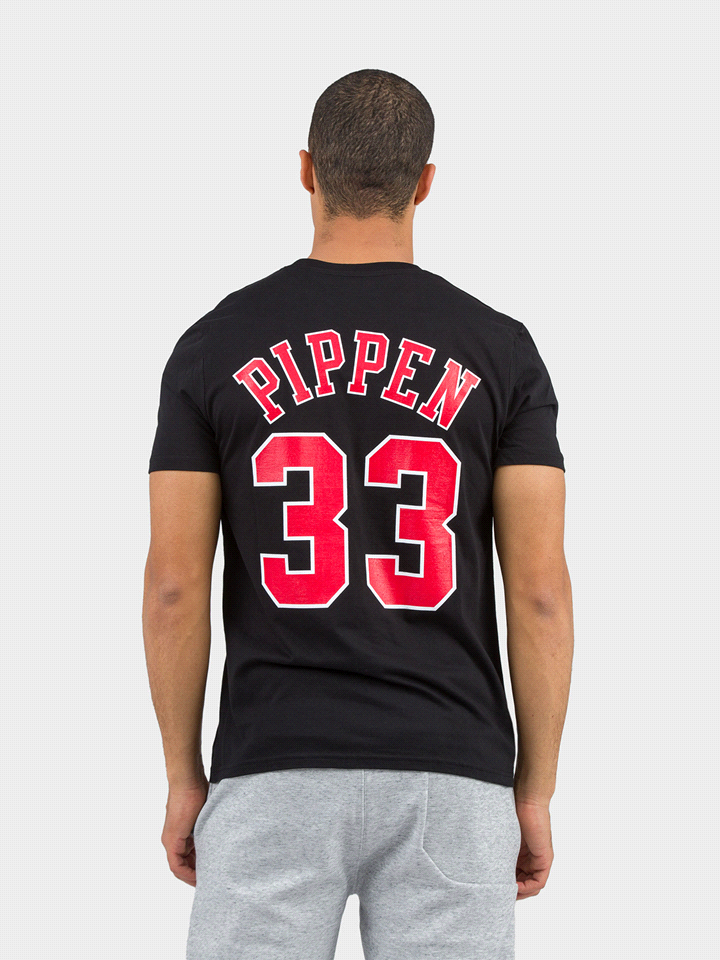 MITCHELL&NESS T-SHIRT NAME&NUMBER PIPPEN