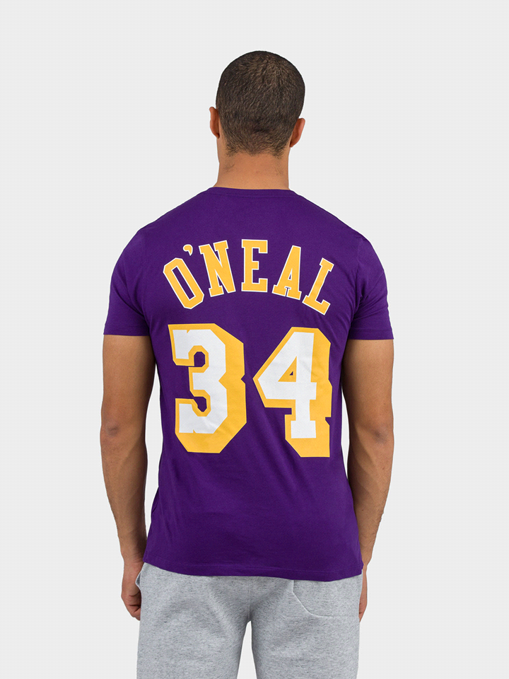 MITCHELL&NESS T-SHIRT NAME&NUMBER 0'NEAL