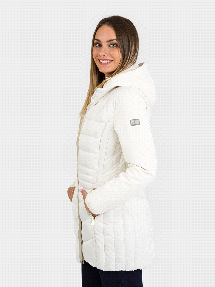 YES ZEE CAPPOTTO TRAPUNTATO CON FINTO GILET STAC.