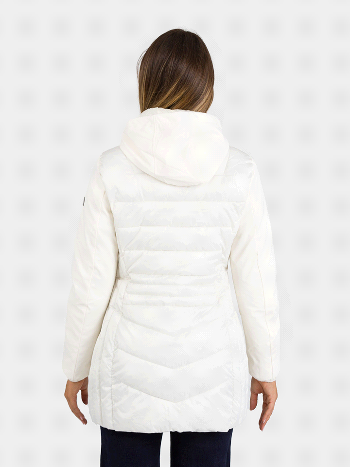 YES ZEE CAPPOTTO TRAPUNTATO CON FINTO GILET STAC.