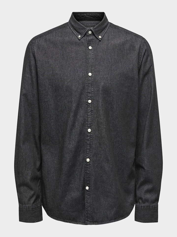 ONLY&SONS ONLY & SONS CAMICIA DAY REG BTN DOWN CHAMBRAY