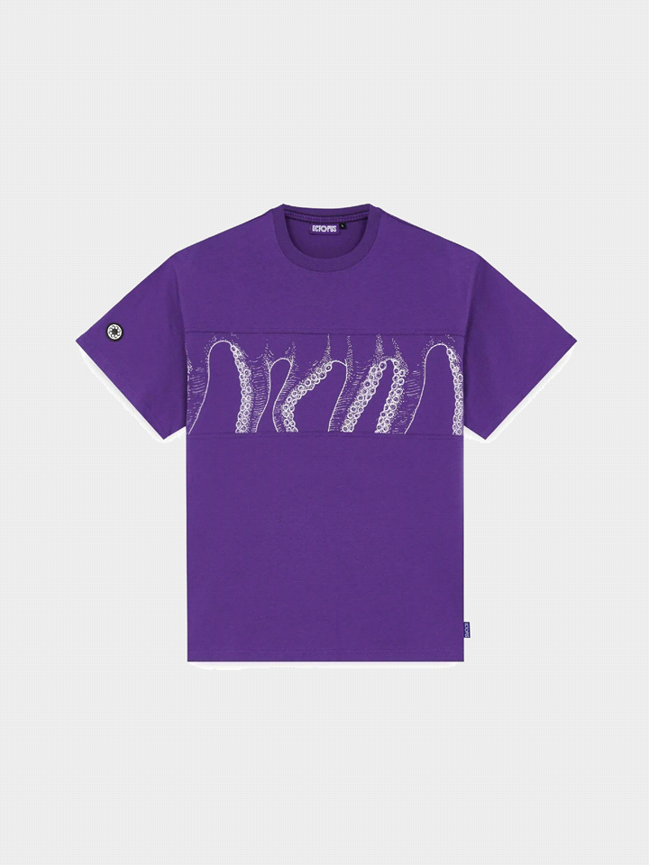 OCTOPUS T-SHIRT M/C OUTLINE BAND