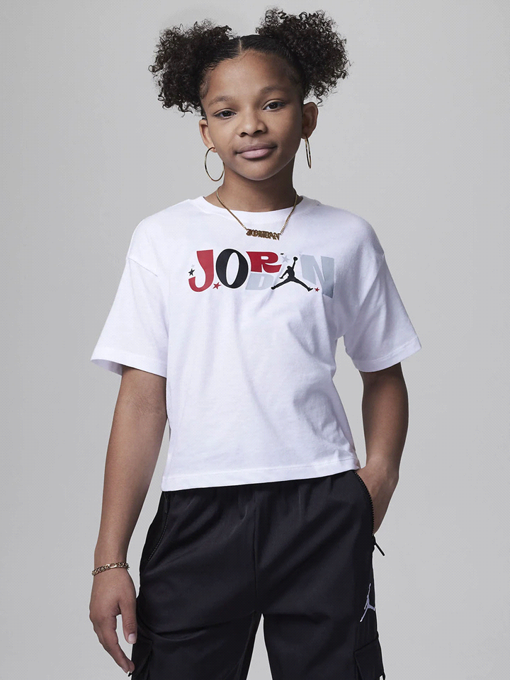 NIKE T-SHIRT CROPPED ALL STAR