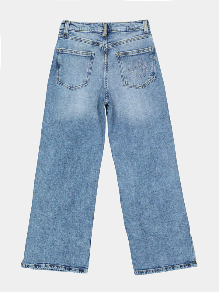GUESS JEANS WIDE ROTTURE