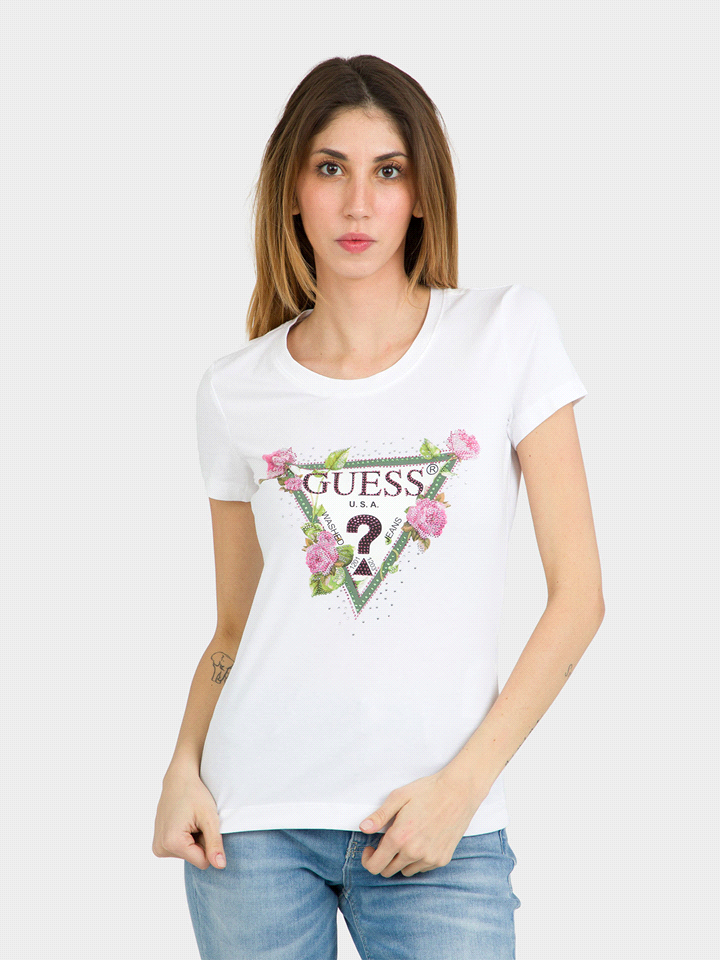 T-SHIRT FLORAL TRIANGLE 