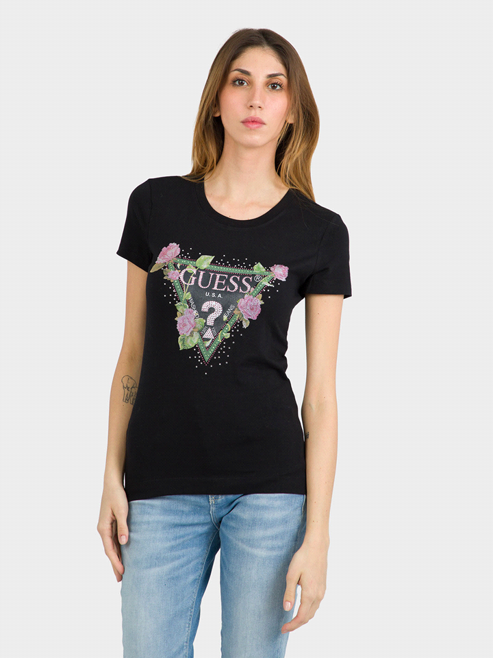 T-SHIRT FLORAL TRIANGLE 