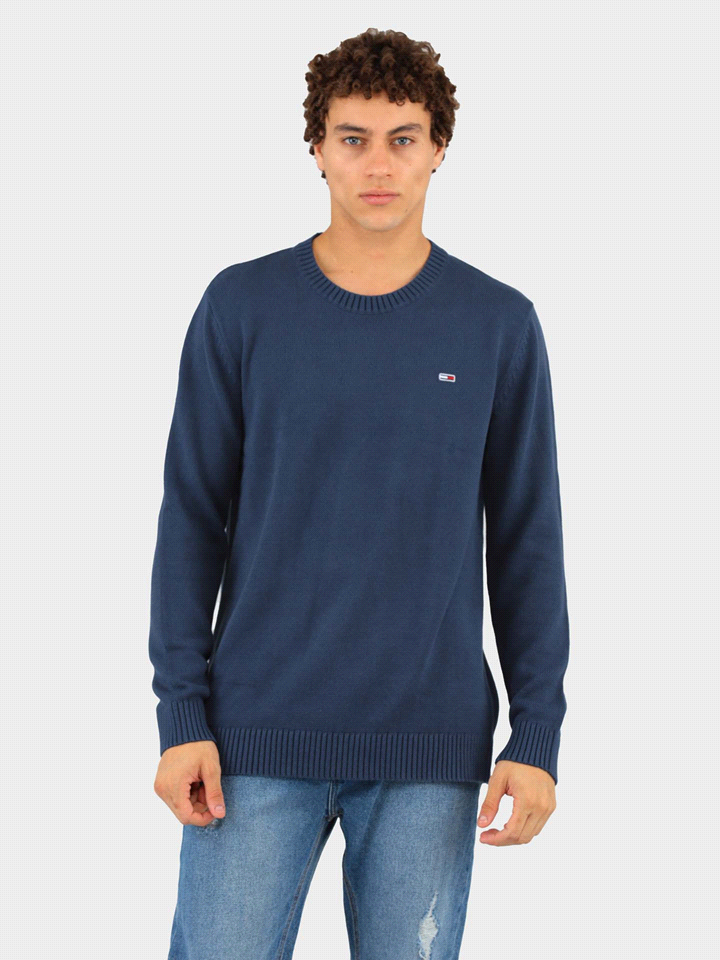 TOMMY JEANS TOMMY HILFIGER MAGLIA GIRO ESSENTIAL