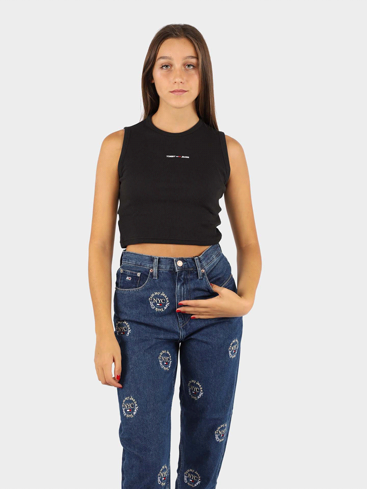 TOMMY JEANS TOMMY HILFIGER TOP CROP TINY