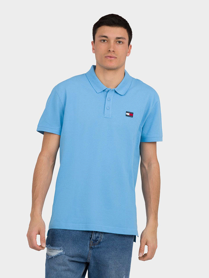 TOMMY JEANS POLO M/C BADGE