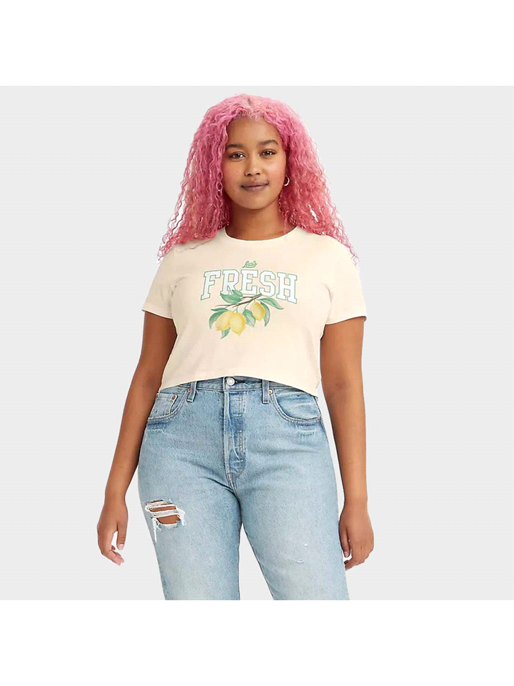 T-SHIRT CROPPED STAY FRESH 